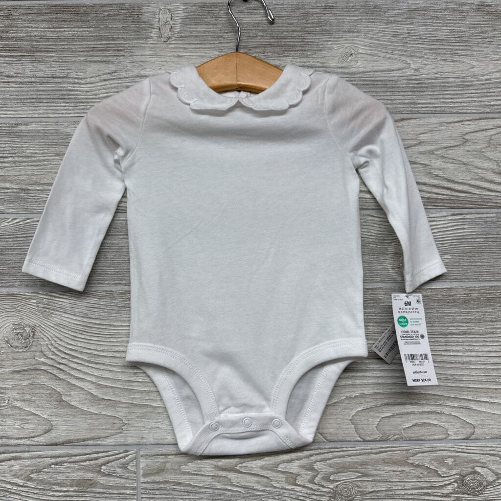 NEW LS Collared Bodysuit