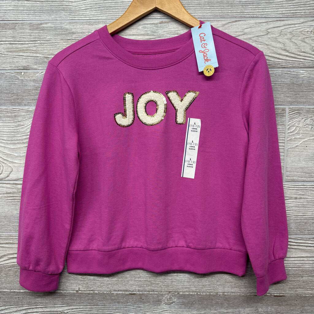 NEW Crewneck Joy Sequins