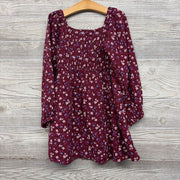 NEW LS Smocked Dress Flowers