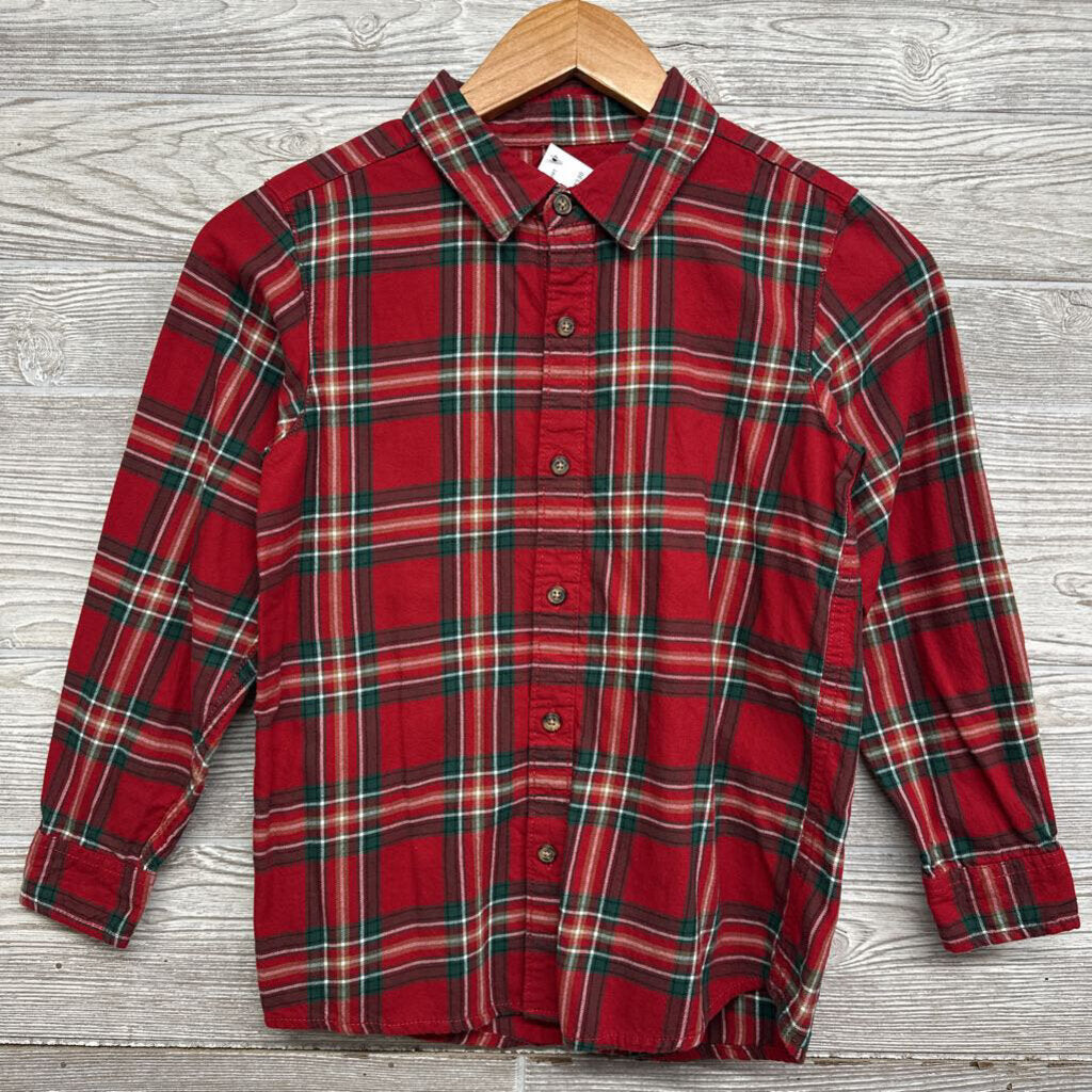 Button Up Plaid Shirt