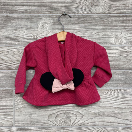 Textured Jacket Minnie Mouse W/ Hood