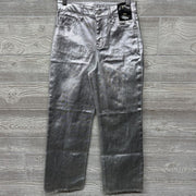 NEW Baggy Metallic Jeans