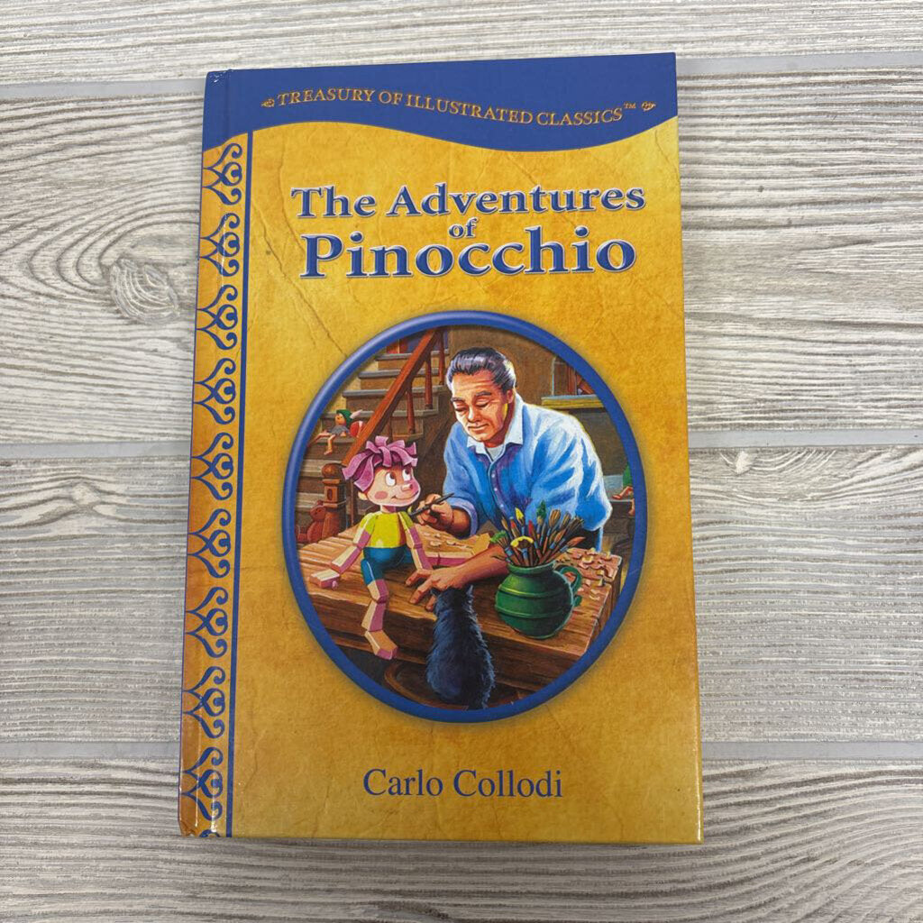 BOOK Treasury Of Illustrated Classics The Adventures Of Pinocchio
