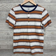NEW SS Henley Shirt Stripes