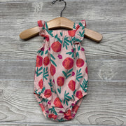 Flutter Sleeve Bubble Romper Fruit