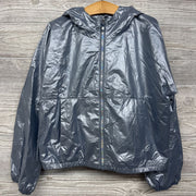 NEW Metallic 1/4 Zip Windbreaker W/ Hood