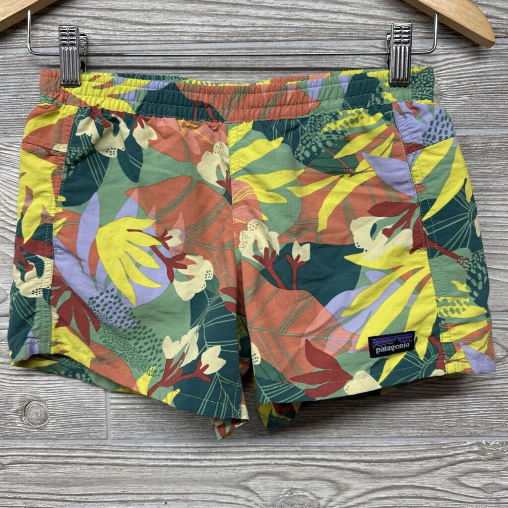 Baggies Shorts Leaves Flowers