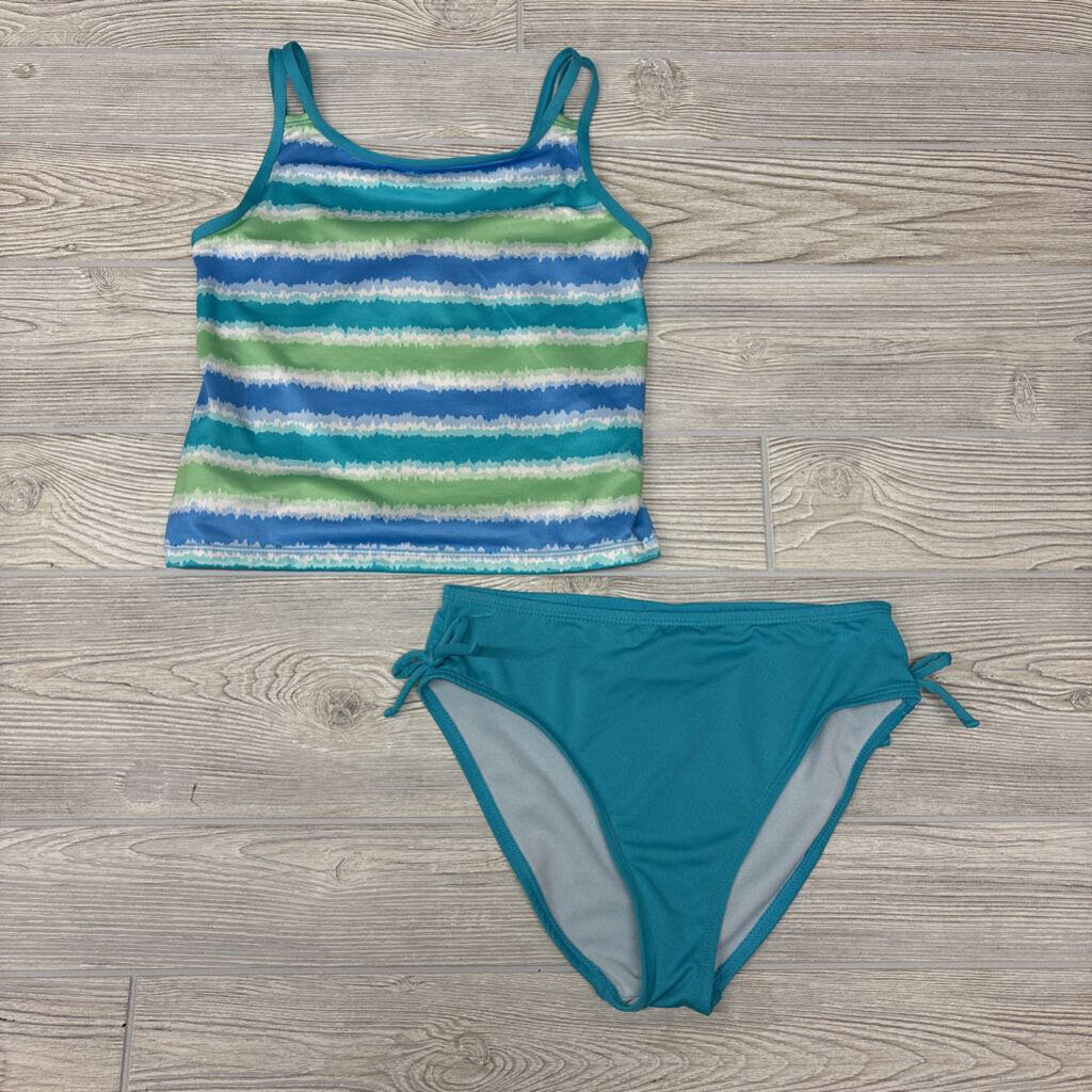 2 Pc Swimsuit Stripes