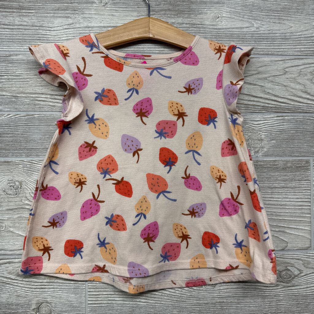 Textured Shirt Strawberries