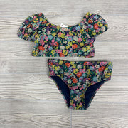 2 Pc Swimsuit Flowers