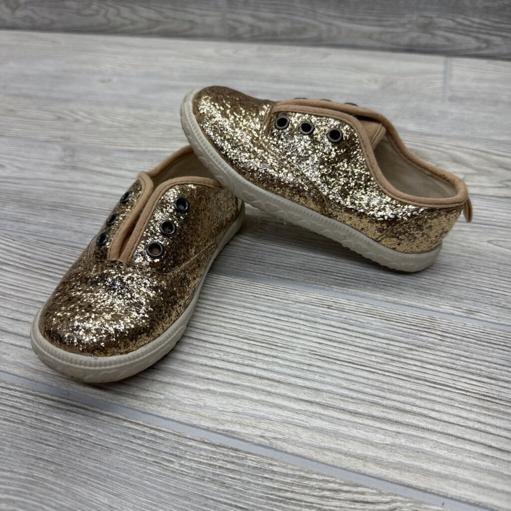 Glitter Slip On Shoes