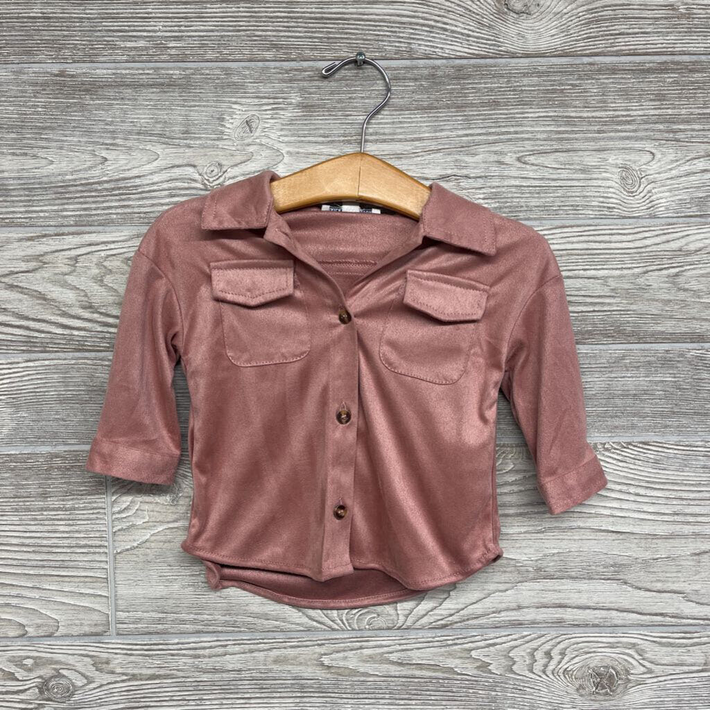 NEW LS Button Up Chest Pockets