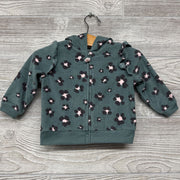 Fleece Jacket W/ Hood Animal Print