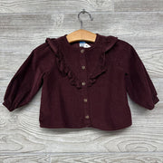 LS Cord Button Up Ruffles