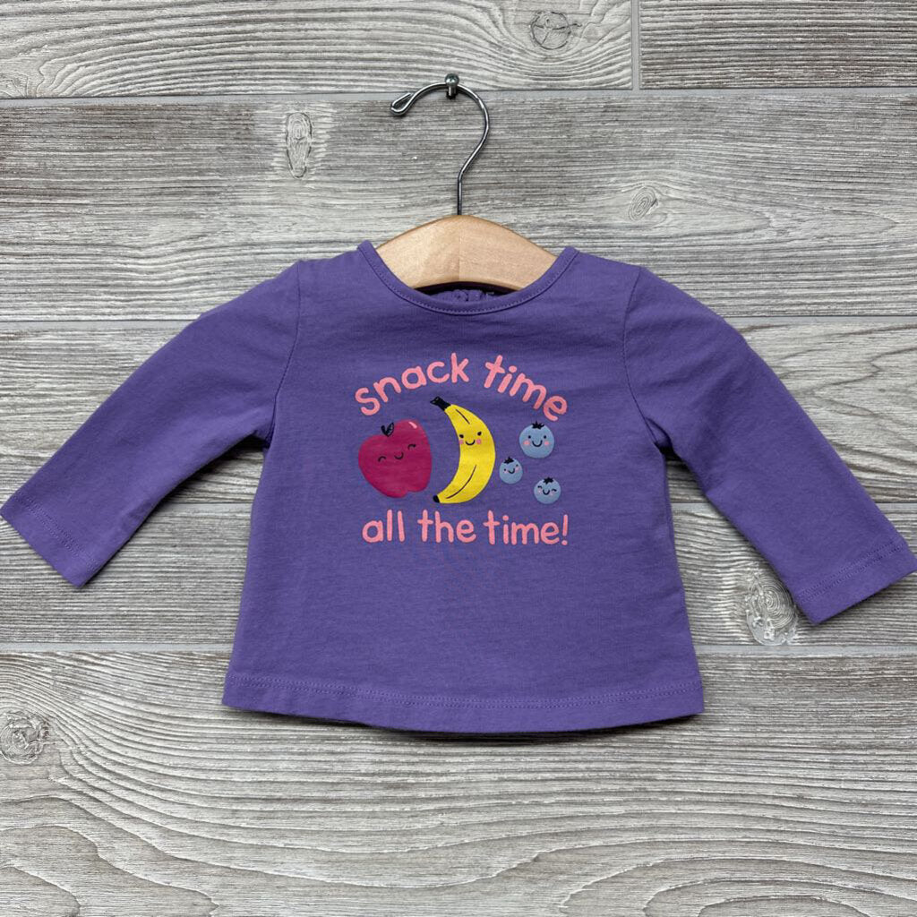 LS Shirt Snack Time All The Time