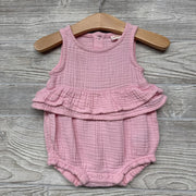 Muslin Tank Romper Ruffles