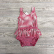 Gingham Ruffle Swimsuit