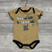 Bodysuit Milwaukee Brewers Being This Cute Is A Full Time Job