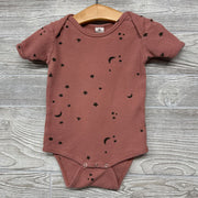 Thermal Lap Neck Bodysuit Stars Moons