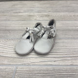 Leather Soft Sole T Strap Shoes Tassels