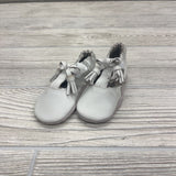 Leather Soft Sole T Strap Shoes Tassels