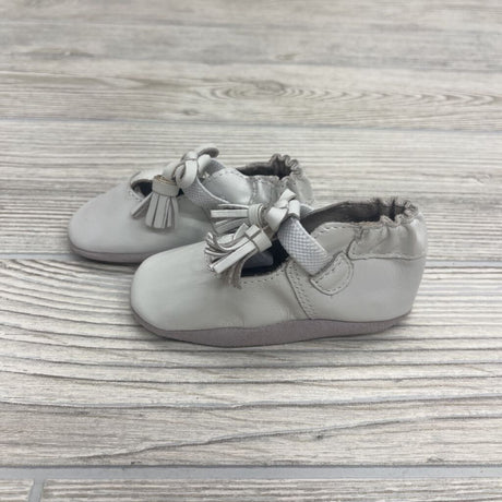 Leather Soft Sole T Strap Shoes Tassels