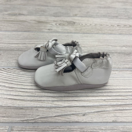 Leather Soft Sole T Strap Shoes Tassels