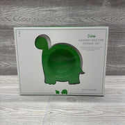 NEW Dino Nursery Silicone Feeding Set