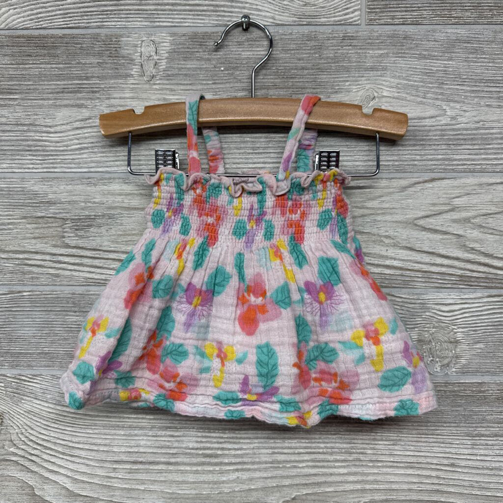 2 Pc Muslin Dress Flowers