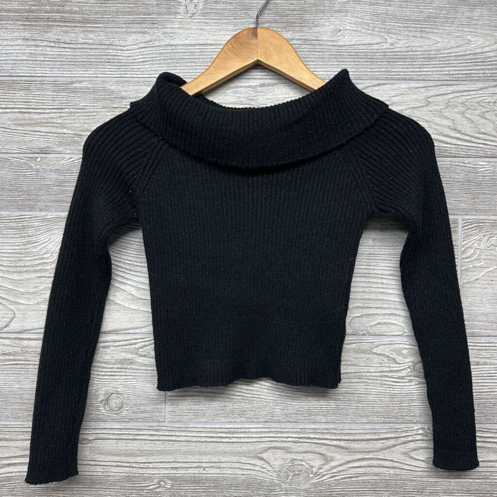 Glitter Off The Shoulder Sweater