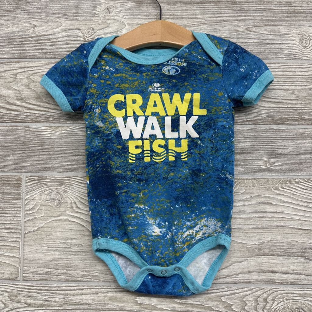 Bodysuit Crawl Walk Fish