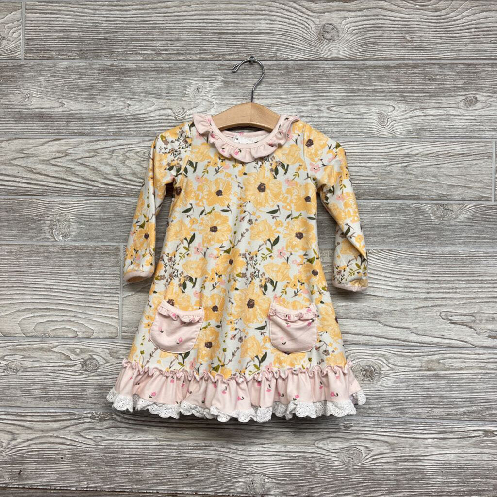 Dress Ruffles Flowers