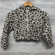 Animal Print Crop Jacket