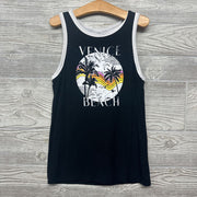 Ribbed Tank To Venice Beach Palm Trees