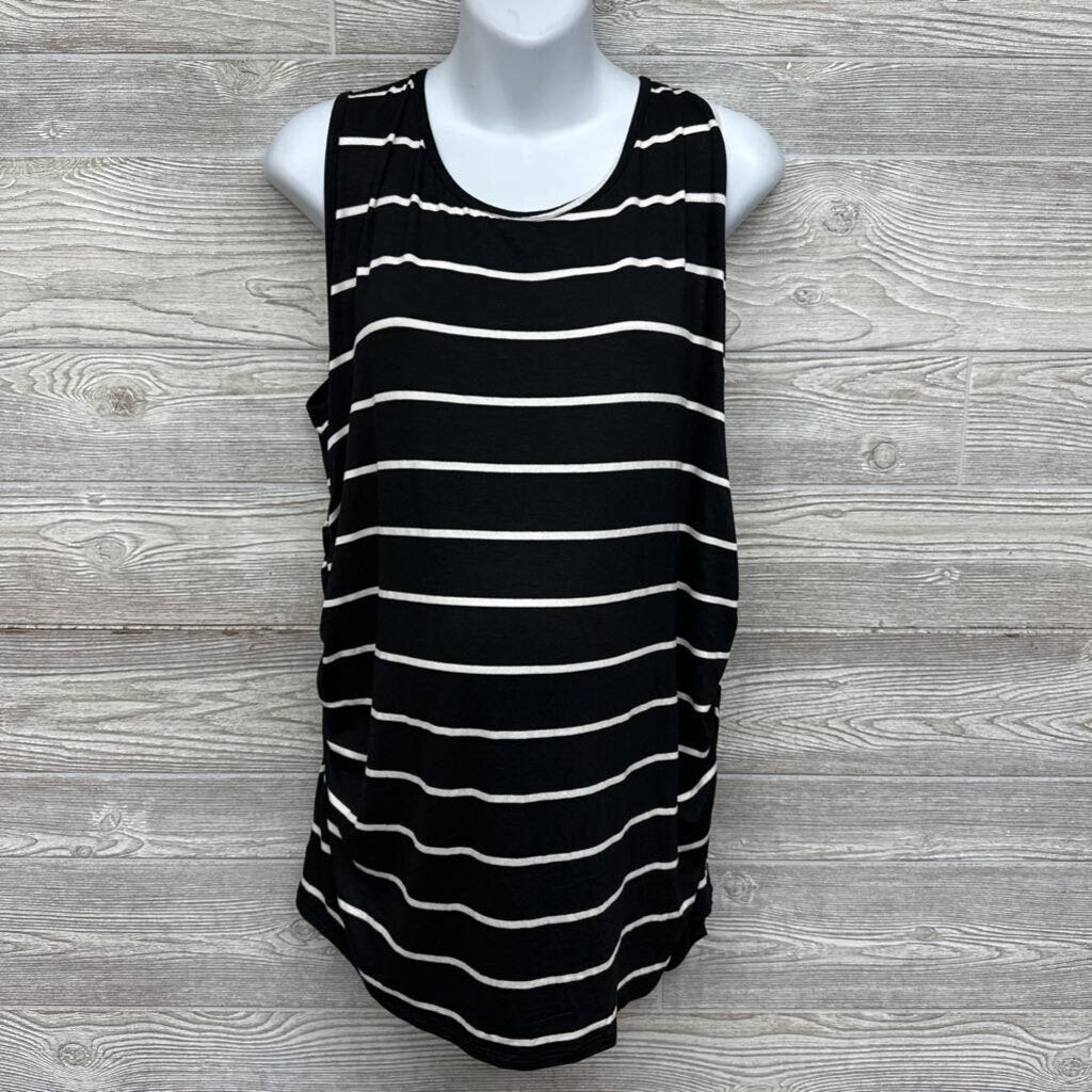 NEW Ruched Tank Top Stripes