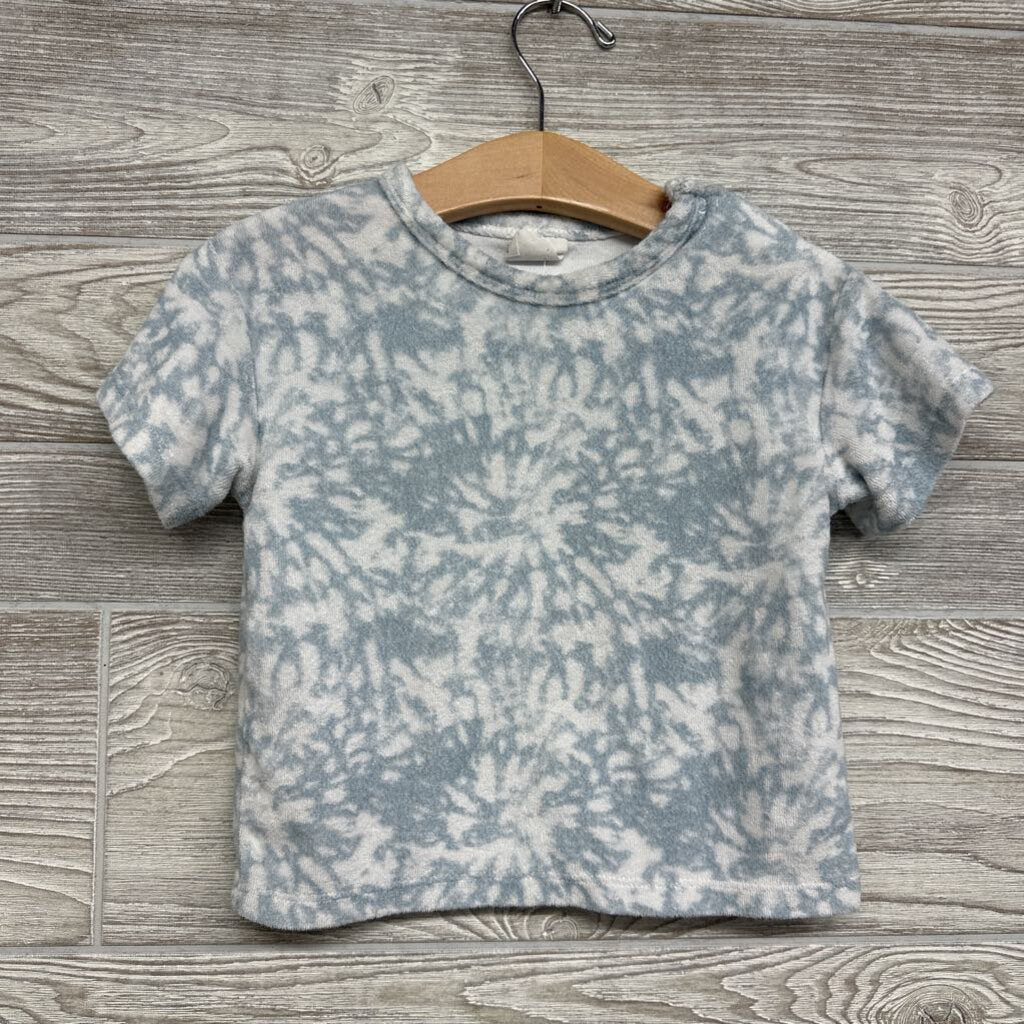 2 Pc Terry Shirt & Shorts Tie Dye