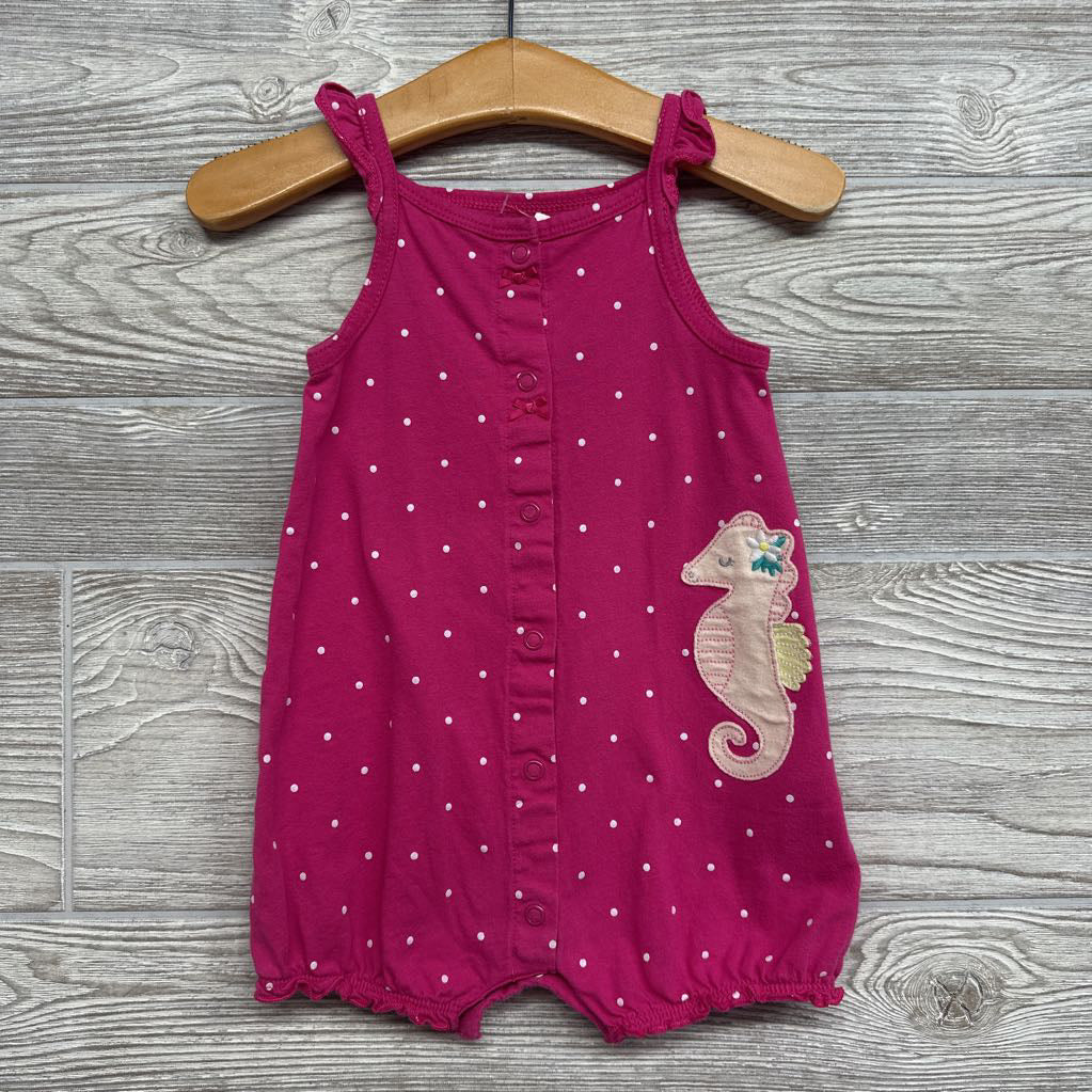 Tank Top Romper Seahorse