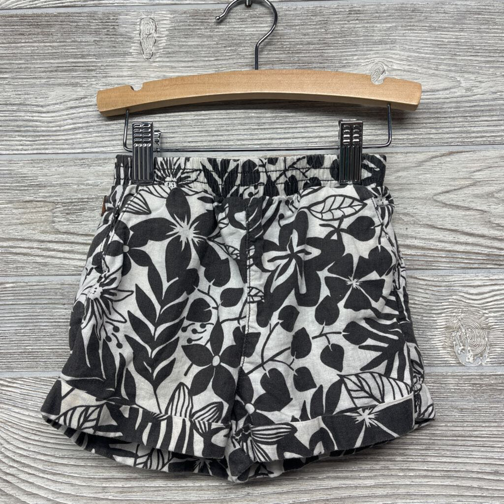 Twill Shorts Flowers