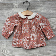 LS Collared Muslin Dress