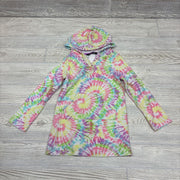 LS Terry Cloth Swim Dress Tie Dye