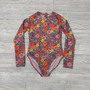 LS Swimsuit Flowers
