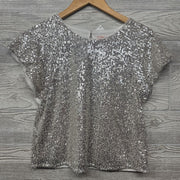 Layered Sequin Shirt