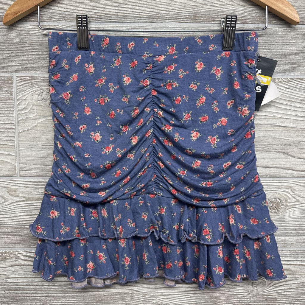 NEW Skirt Flowers Ruffles