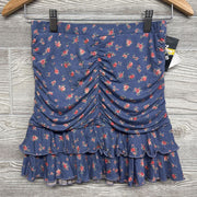 NEW Skirt Flowers Ruffles