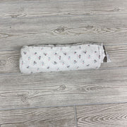 Muslin Swaddle Blanket Bamboo Flowers