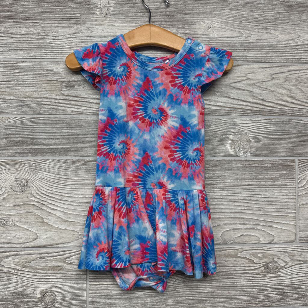 Bamboo Tutu Bodysuit Tie Dye