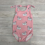 1 Pc Swimsuit Swans