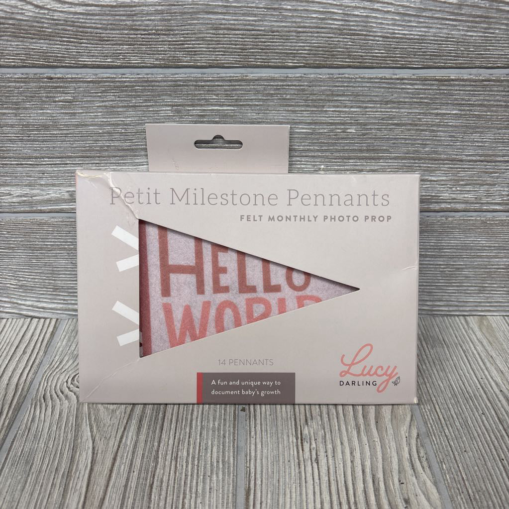 NEW Milestone Pennants