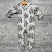 1 Pc LS Bamboo Footed Outfit Flowers