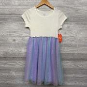 NEW Ribbed & Tulle Dress